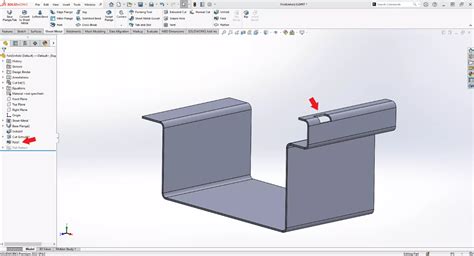 how to unfold sheet metal in solidworks|folding sheet metal in solidworks.